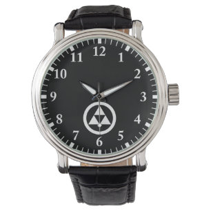 Montre Trois échelles en cercle