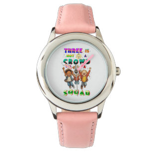 Montre Trois n'est pas une foule, c'est une équipe