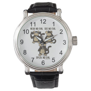 Montre Trois singes sages