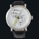Montre Trombone !<br><div class="desc">Music makers celebrate ! Proudly announce to the world,  I Play the Trombone !</div>