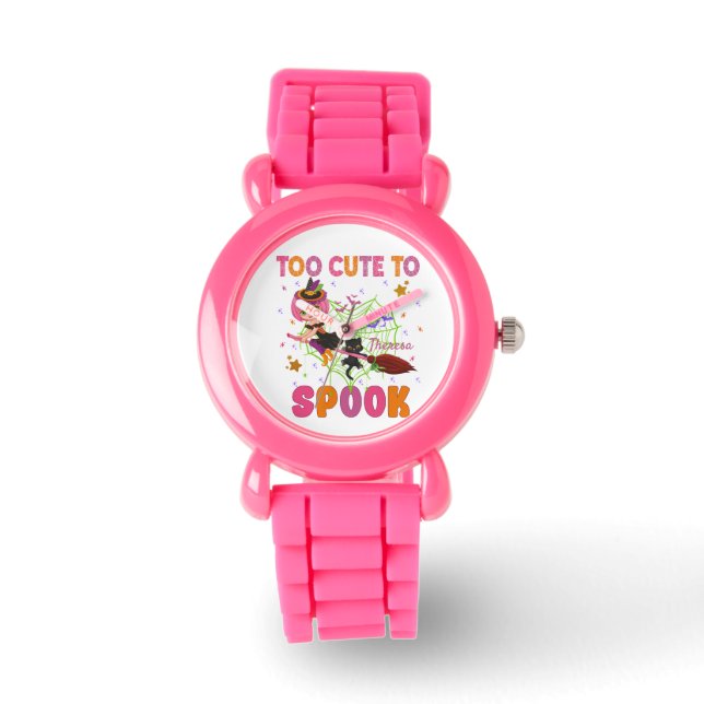 Montre Trop Mignonne Pour Parler De Petite Sorcière Hallo (Recto)