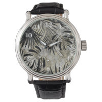 Tropical, Botanique, peau de serpent, feuilles, pa
