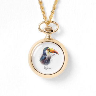 Montre Tropical Splendor Toucan, personnalisé