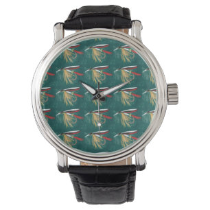 Montre "Trout Fin" wet fly, fly fishing fly tying art