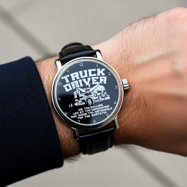 Montre Truck Driver: Willing, Doing the Impossible (Créateur téléchargé)
