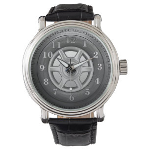 Montre Truck Tire Mens Novelty Wrist Watch