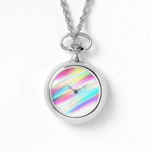 Montre Trucs de pinceau arc-en-ciel Pastel