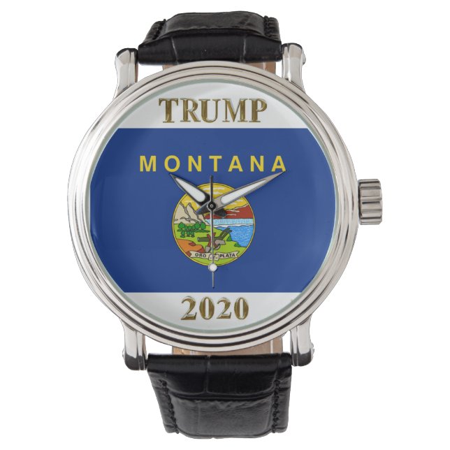 MONTRE TRUMP 2020 MONTANA WATCH (devant)