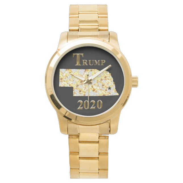 MONTRE TRUMP 2020 NEBRASKA WATCH (devant)