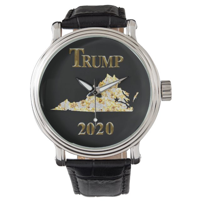 MONTRE TRUMP 2020 VIRGINIA WATCH (devant)