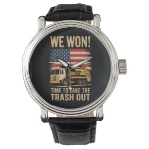 Montre Trump 2024 Nous avons gagné Victoire Victoires Inv