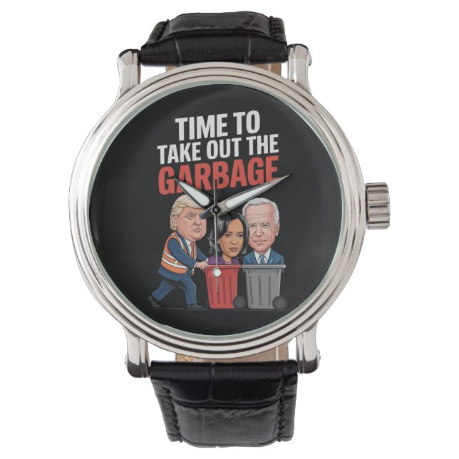 Montre Trump A Le Temps De Sortir Les Ordures (devant)