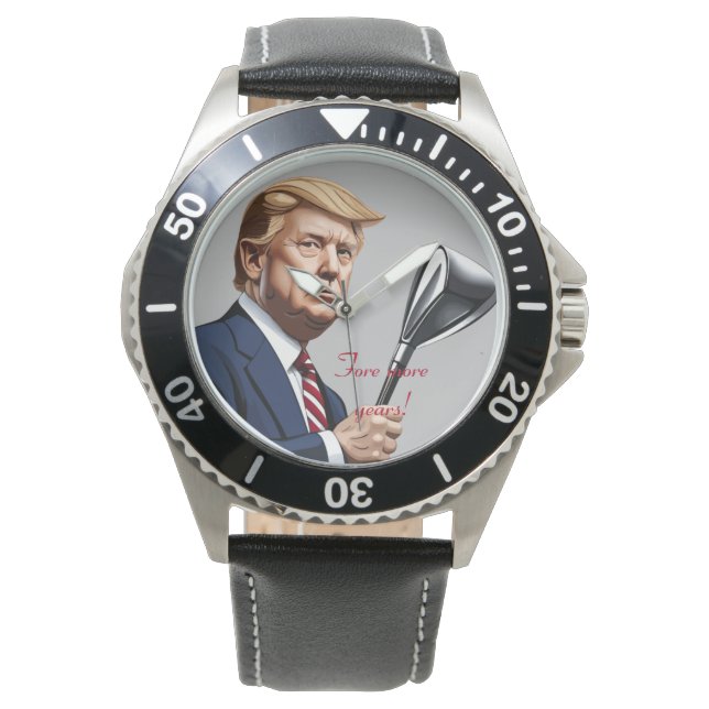 Montre Trump : Encore plus d'années de grandeur ! (devant)