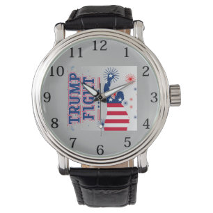 Montre Trump et le combat