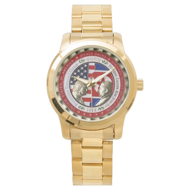 Montre Trump & Kim À Singapour - Pièce commémorative (devant)