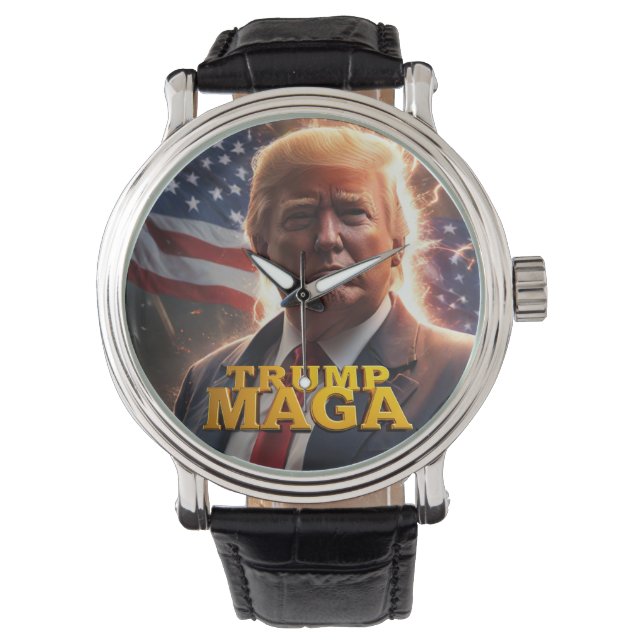 Montre Trump MAGA (devant)
