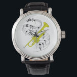 Montre Trumpet<br><div class="desc">Les musiciens célèbrent ! Annoncez fièrement au monde,  je joue la trompette!</div>