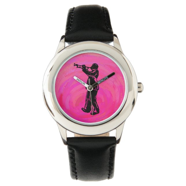 Montre Trumpet Boogie Nuits New York Hot rose (devant)