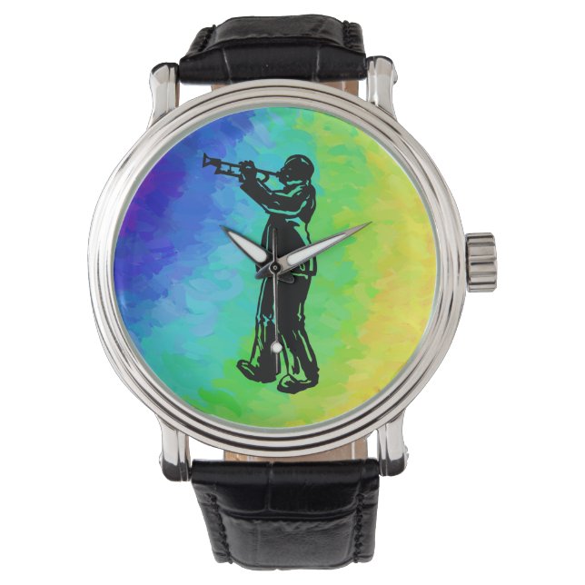 Montre Trumpet New York Boogie Nights Rainbow (devant)