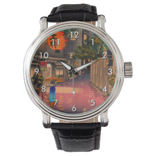 Montre Tsuchiya Koitsu - Soirée à Ushigome