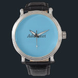 Montre Turquoise Ajouter un Modèle personnalisé de texte<br><div class="desc">Turquoise Ajouter un texte Modèle personnalisé Regarder</div>