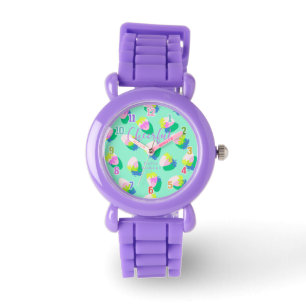 Montre Turquoise aux fraises
