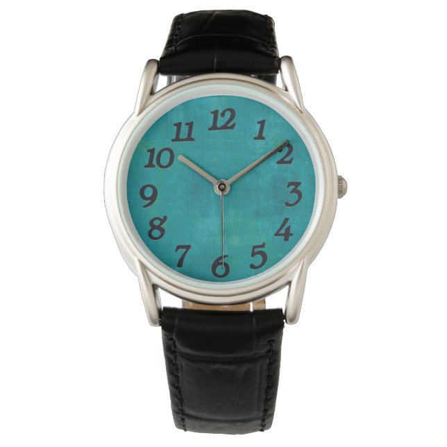 Montre Turquoise Buddy (devant)