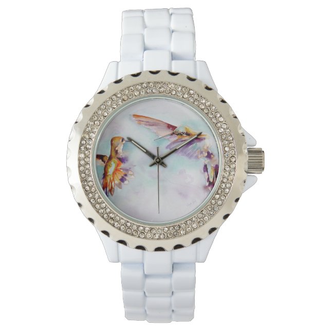 Montre Twilight Dancers Hummingbird Imprimer (devant)