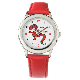 Montre Twist & Thrive Red Lézard