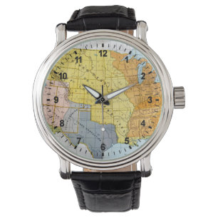 MONTRE U.S. CARTE, 1776-1884