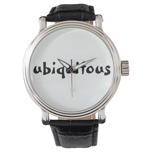 Montre Ubiquité (devant)