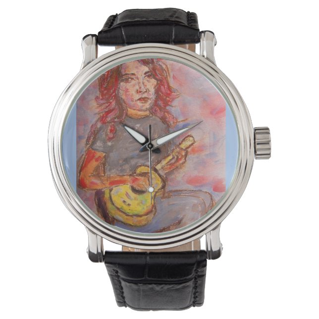 Montre Ukulele Girl (devant)