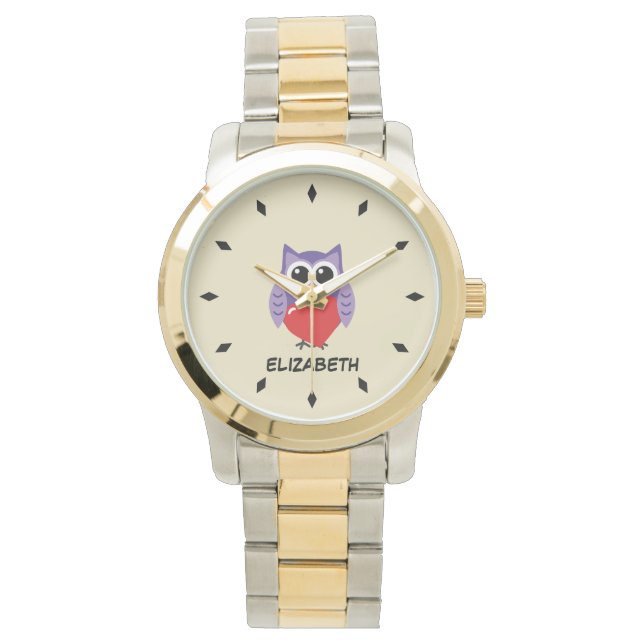 Montre Un amour propre | Ajouter Votre Nom (devant)