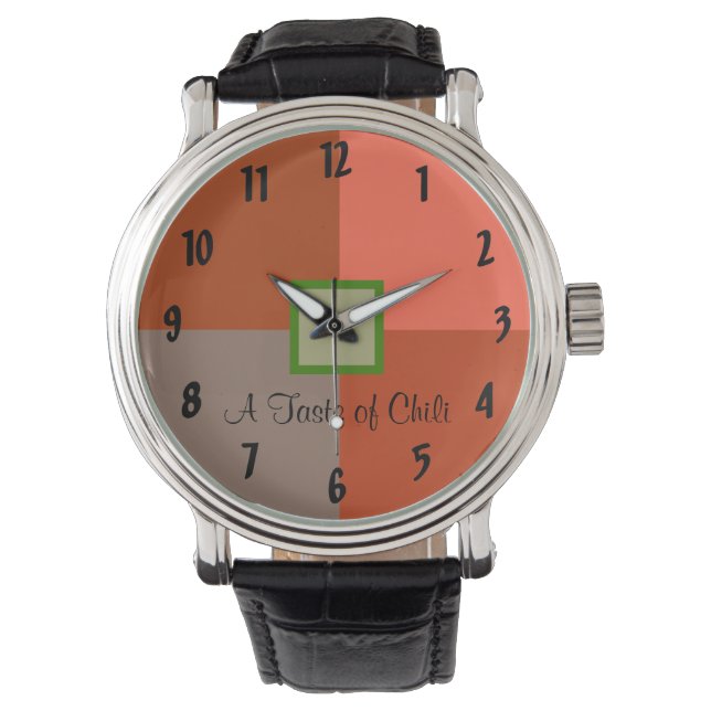 Montre Un goût de chili (devant)