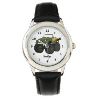 Un Green Monster truck