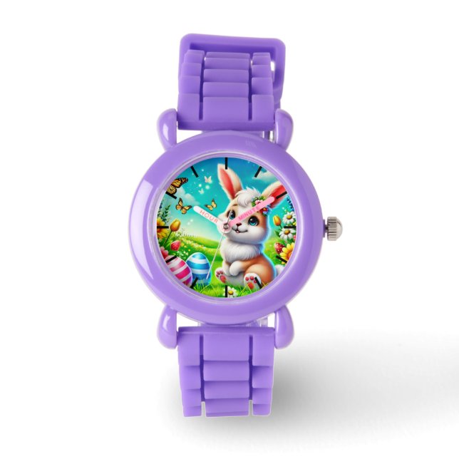 Montre Un lapin heureux (Recto)