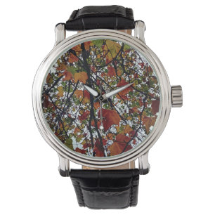 Montre Un mélange de feuille