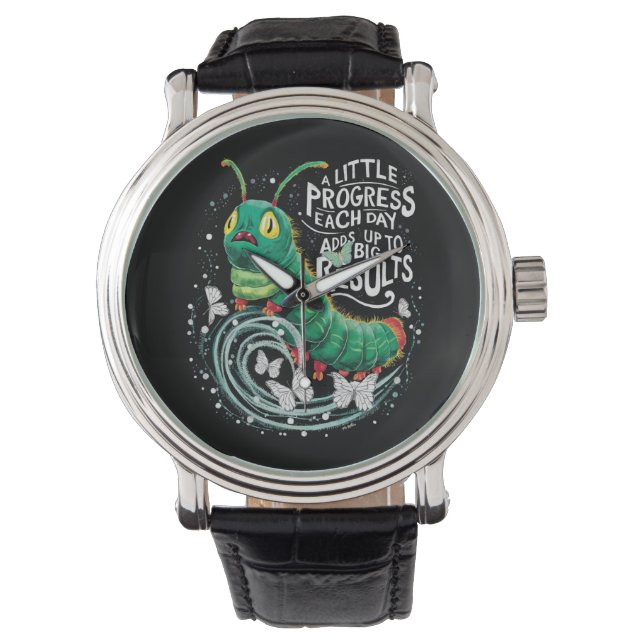 Montre Un petit progrès chaque jour Hungry Caterpillar  (devant)