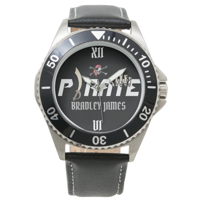 Montre Un pirate | International Talk Like a Pirate day (devant)