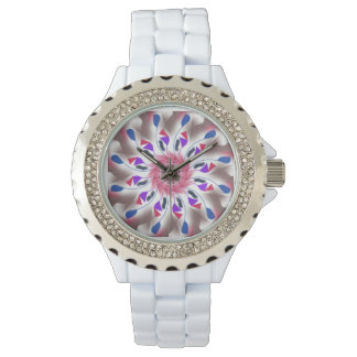 Montre Un Plaisir Floral Simple