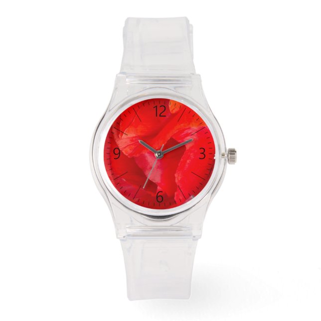Montre Un seul pavot (Recto)