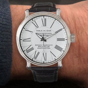 Montre Un trou de golf en une commémoration