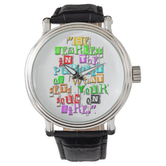 Montre "Un Voyage Sans Peur" Design.