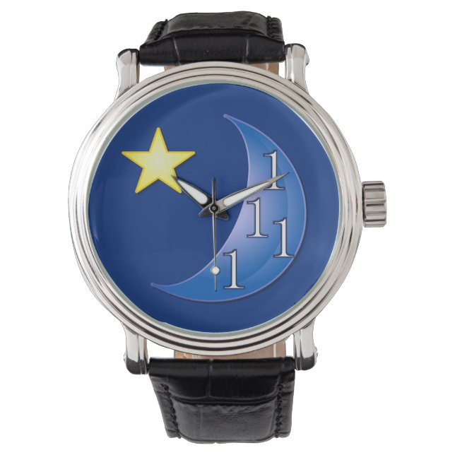 Montre Une fois dans une lune bleue (devant)