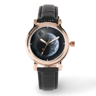 Montre Une Planète Comme La Terre Avec Des Océans Qui Rev