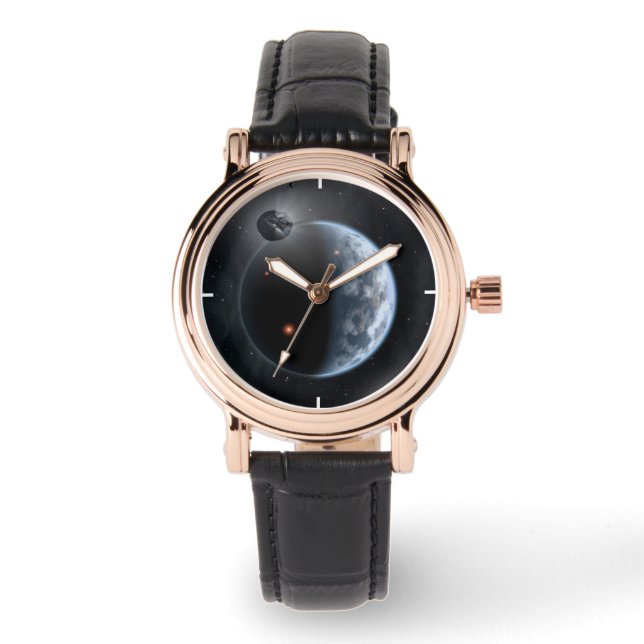 Montre Une Planète Comme La Terre Avec Des Océans Qui Rev (Recto)