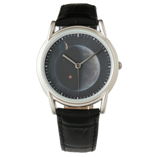 Montre Une Planète Comme La Terre Riche En Carbone Et Sèc (devant)