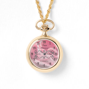 Montre Une retraite heureuse avec une Rose fraîche le ma