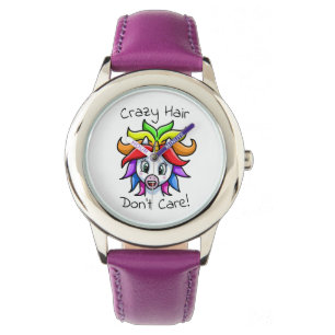 Montre Unicorn Crazy Hair ne s'en fiche pas drôle