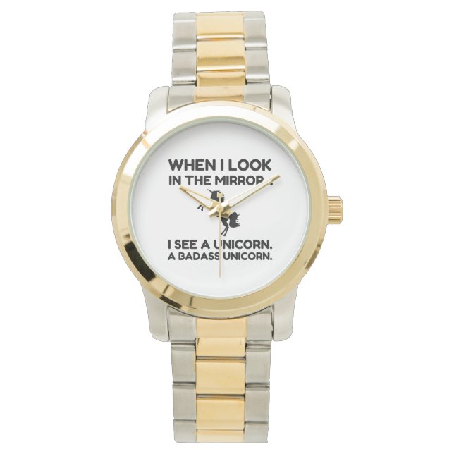 MONTRE UNICORN DE BADASS (devant)